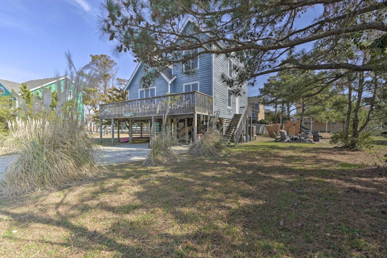 Dunn Dreamin Hot Tub, Pirate Fort, And Fire Pit! Nags Head Exteriör bild