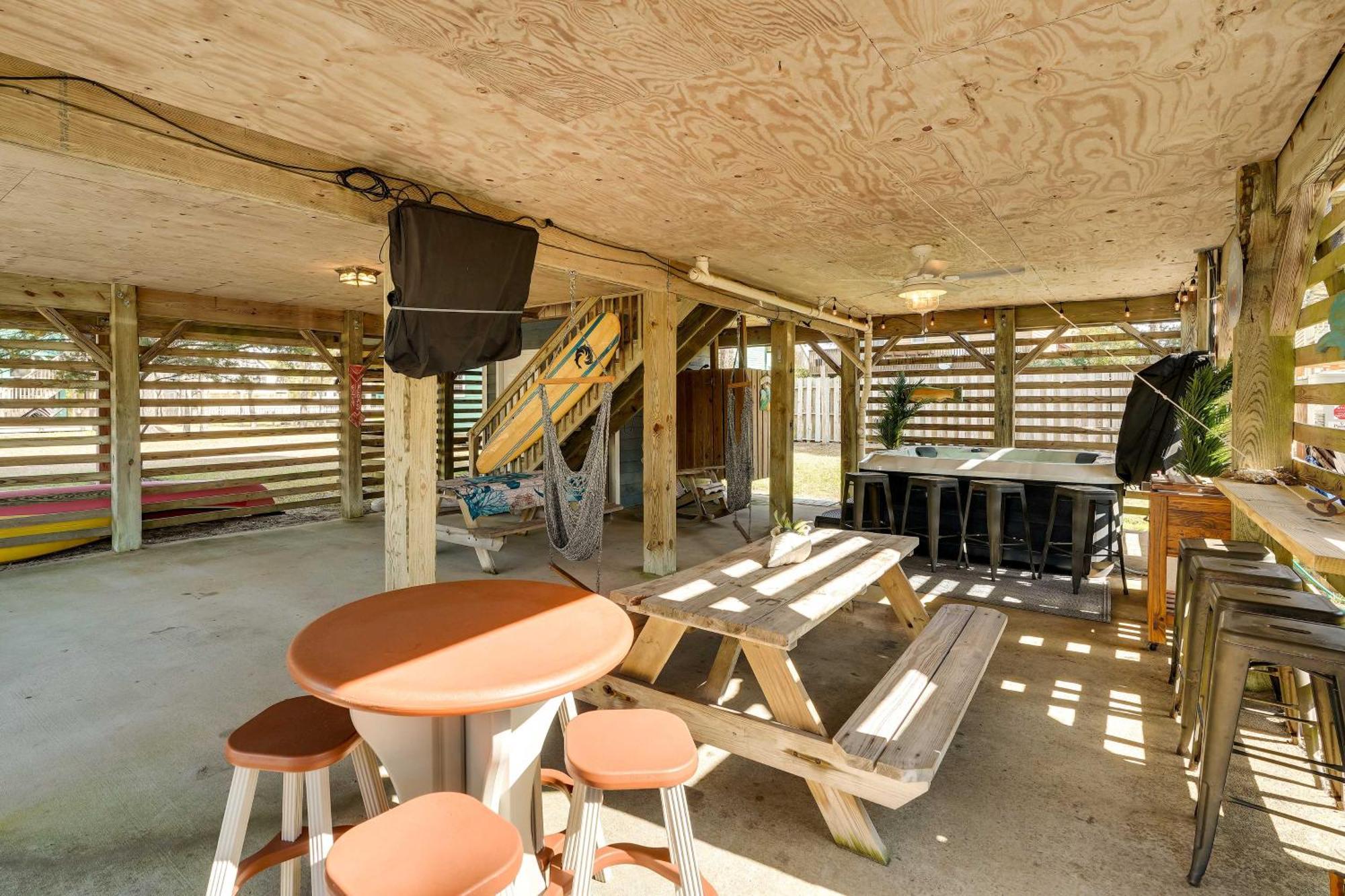 Dunn Dreamin Hot Tub, Pirate Fort, And Fire Pit! Nags Head Exteriör bild